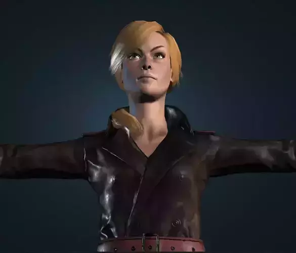 Stylized Human Female 3D model