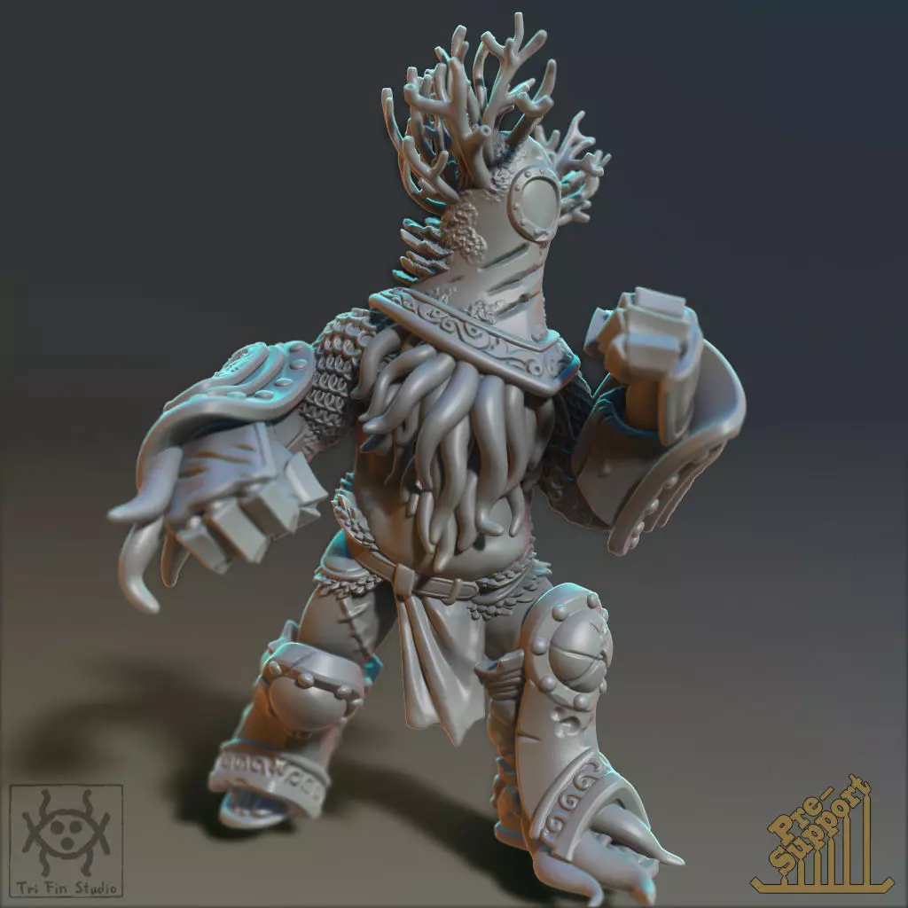 Gladiator of the Depths Cestus 3D print model_0