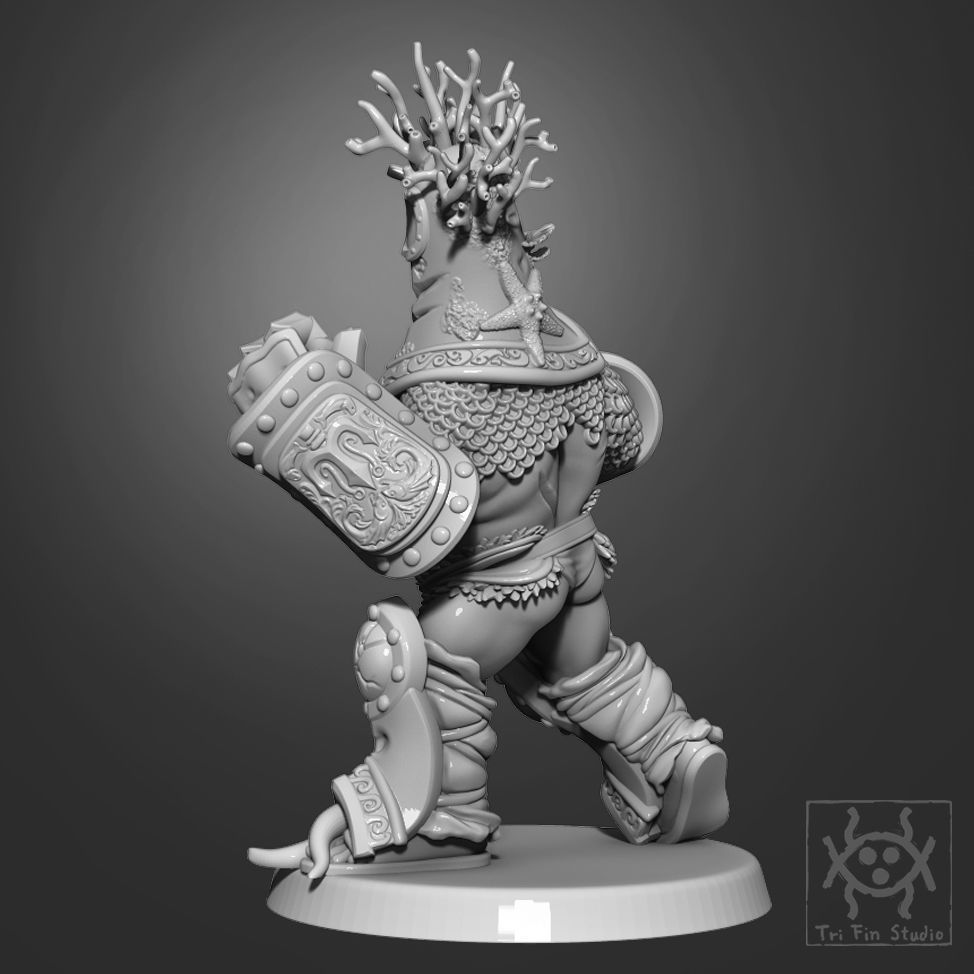 Gladiator of the Depths Cestus 3D print model_1