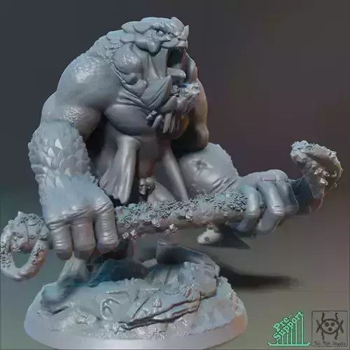 Ocean Tyrant Dunkledon 3D print model