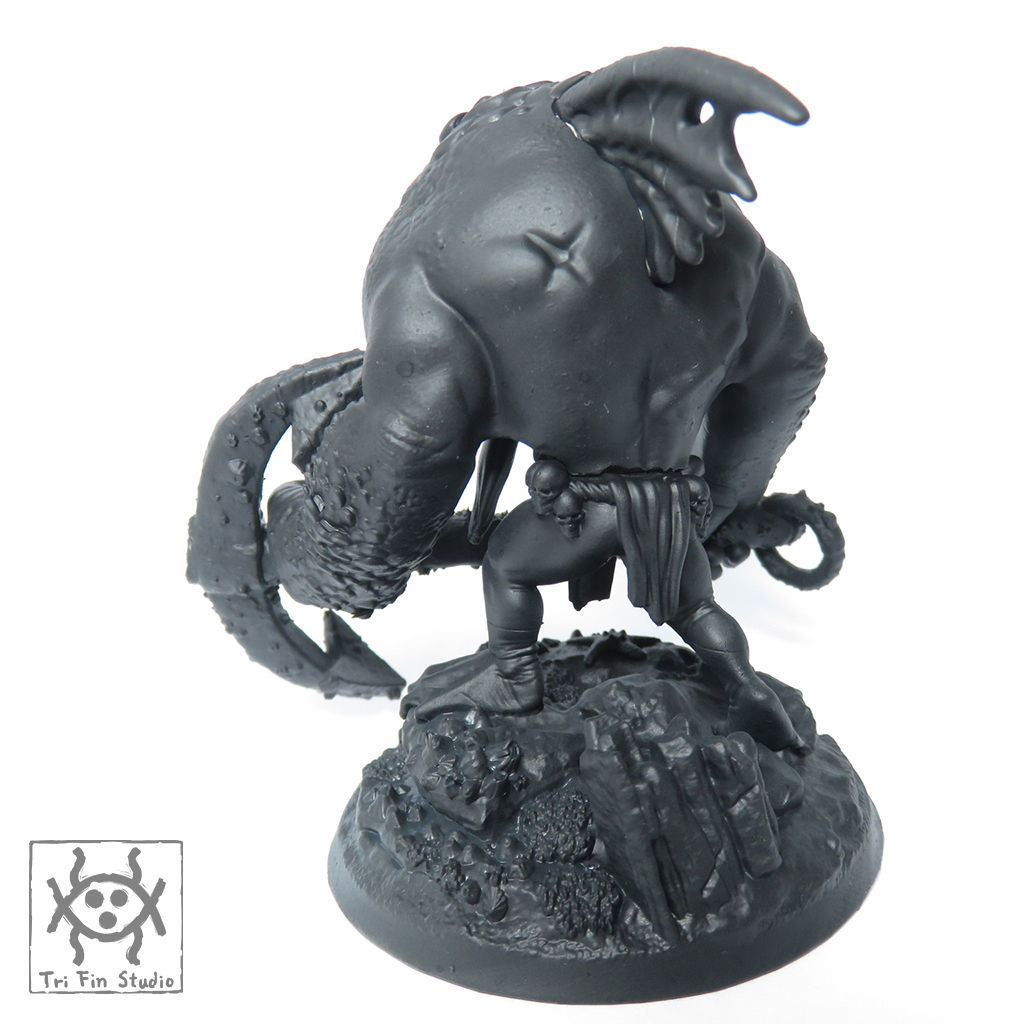 Ocean Tyrant Dunkledon 3D print model_6