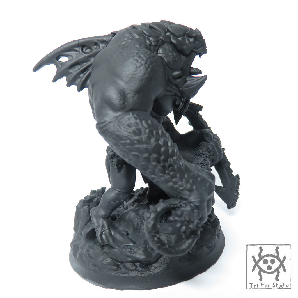 Ocean Tyrant Dunkledon 3D print model_5