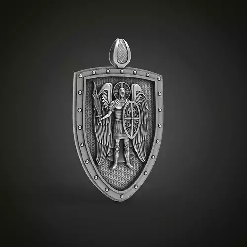 Pendant Archangel Michael 3D print model