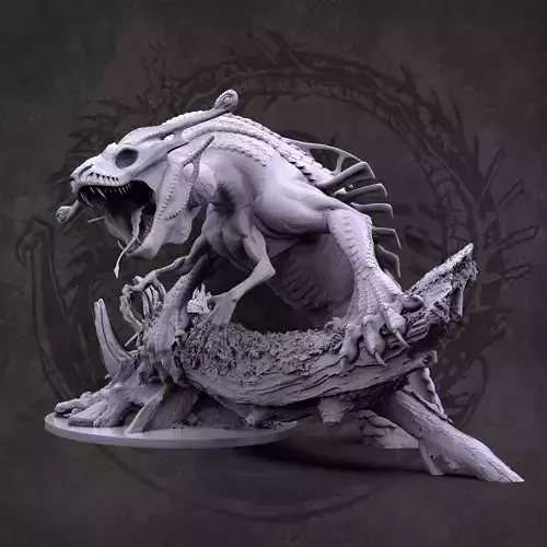 Swamp Monster 3D print model