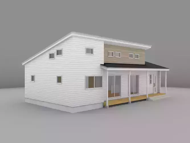 House model for background 50