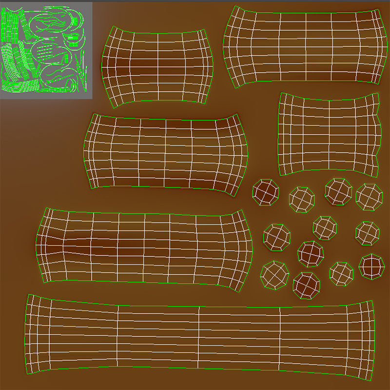 Butterfly Net 3D model_25