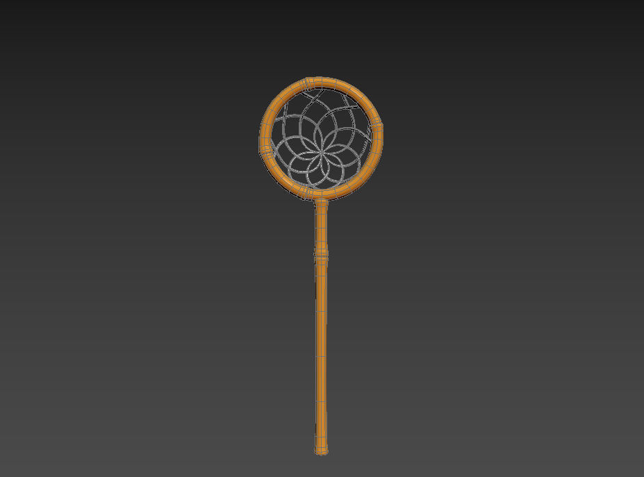 Butterfly Net 3D model_14