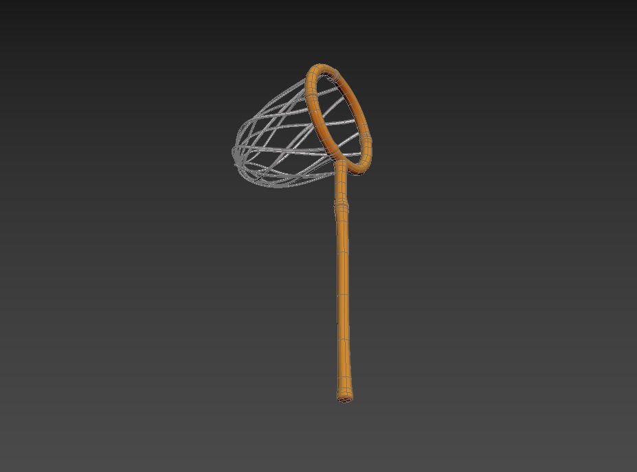 Butterfly Net 3D model_15