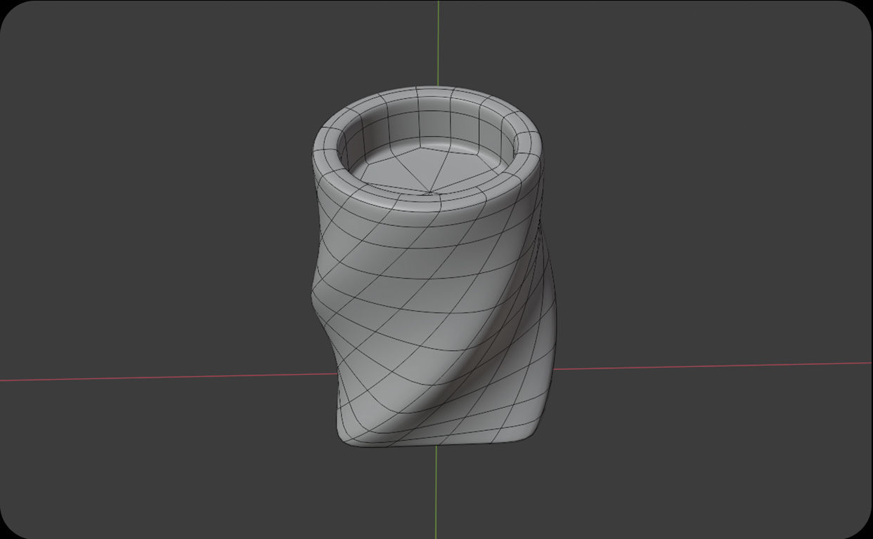 Candle Holder Design stl file for 3d printing 3D print model_3