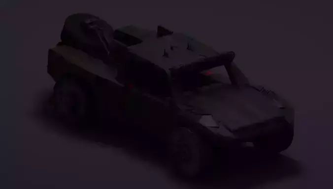 trophy truck Free 3D model