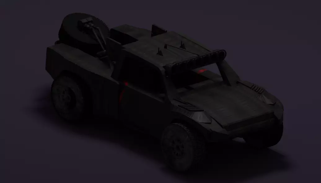 trophy truck Free 3D model_0