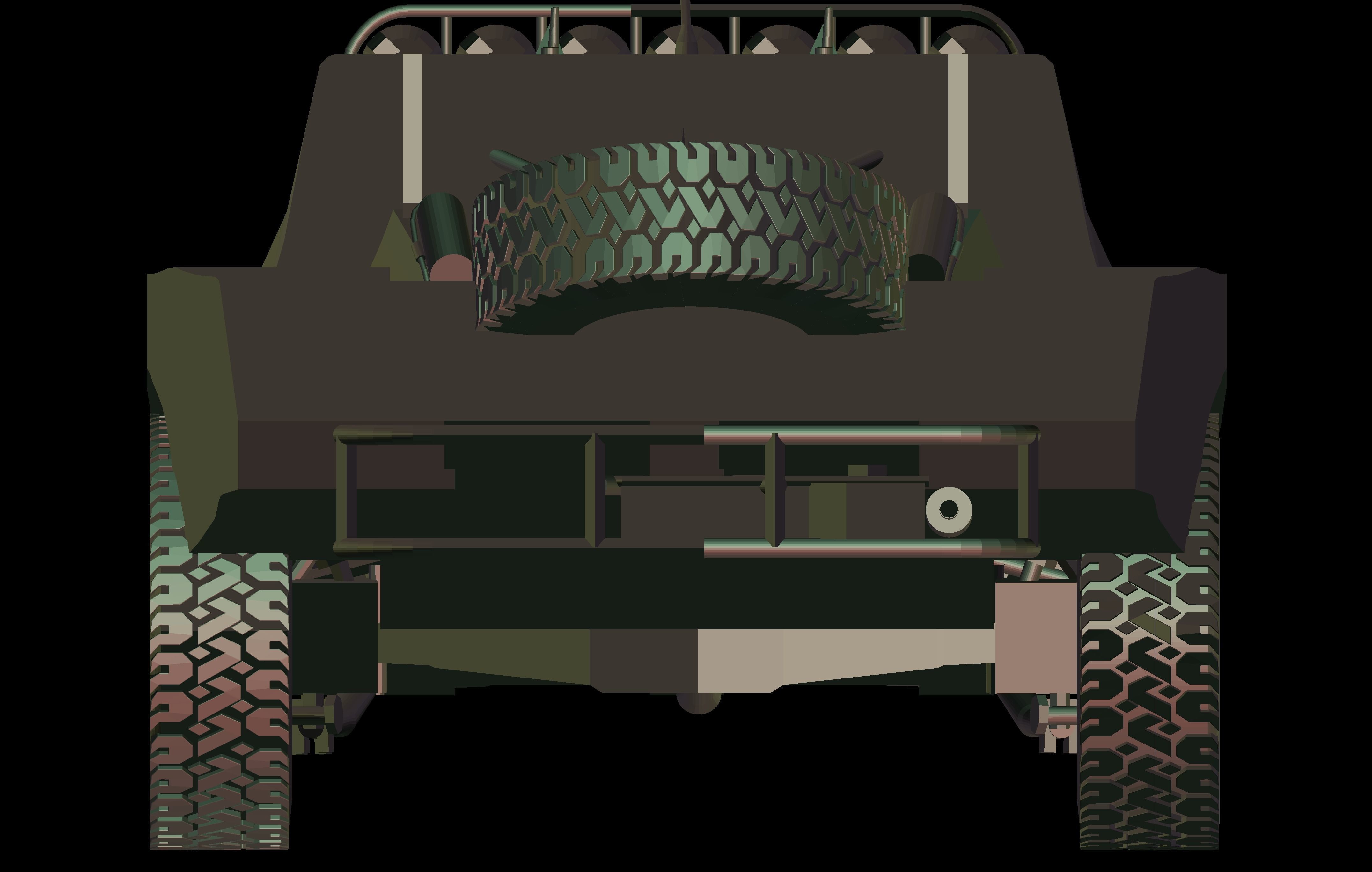 trophy truck Free 3D model_5