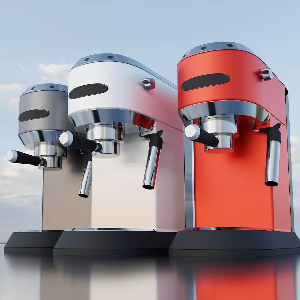 DeShorti Coffee Machine Free 3D model