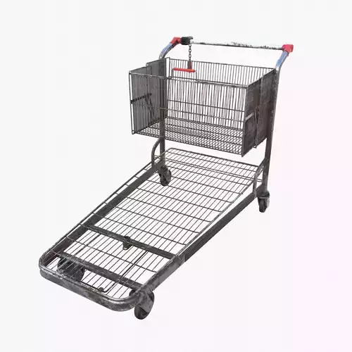 Shopping cart weathered v2