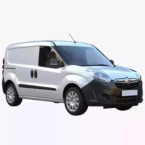 commercial van 3D model