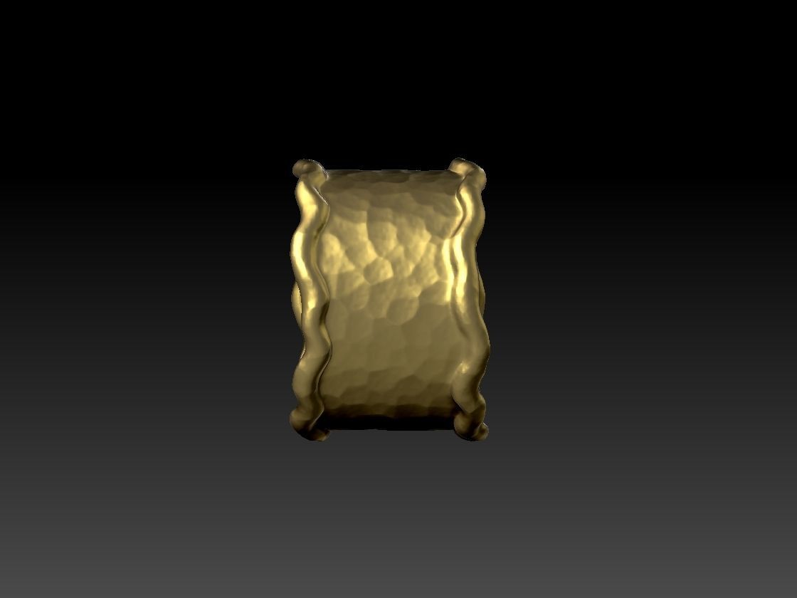 2107 R gold ring 3D model_5