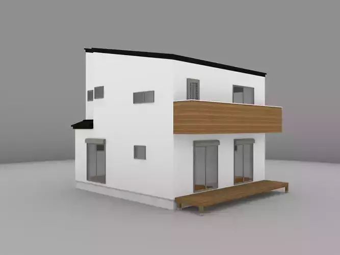 House model for background 54