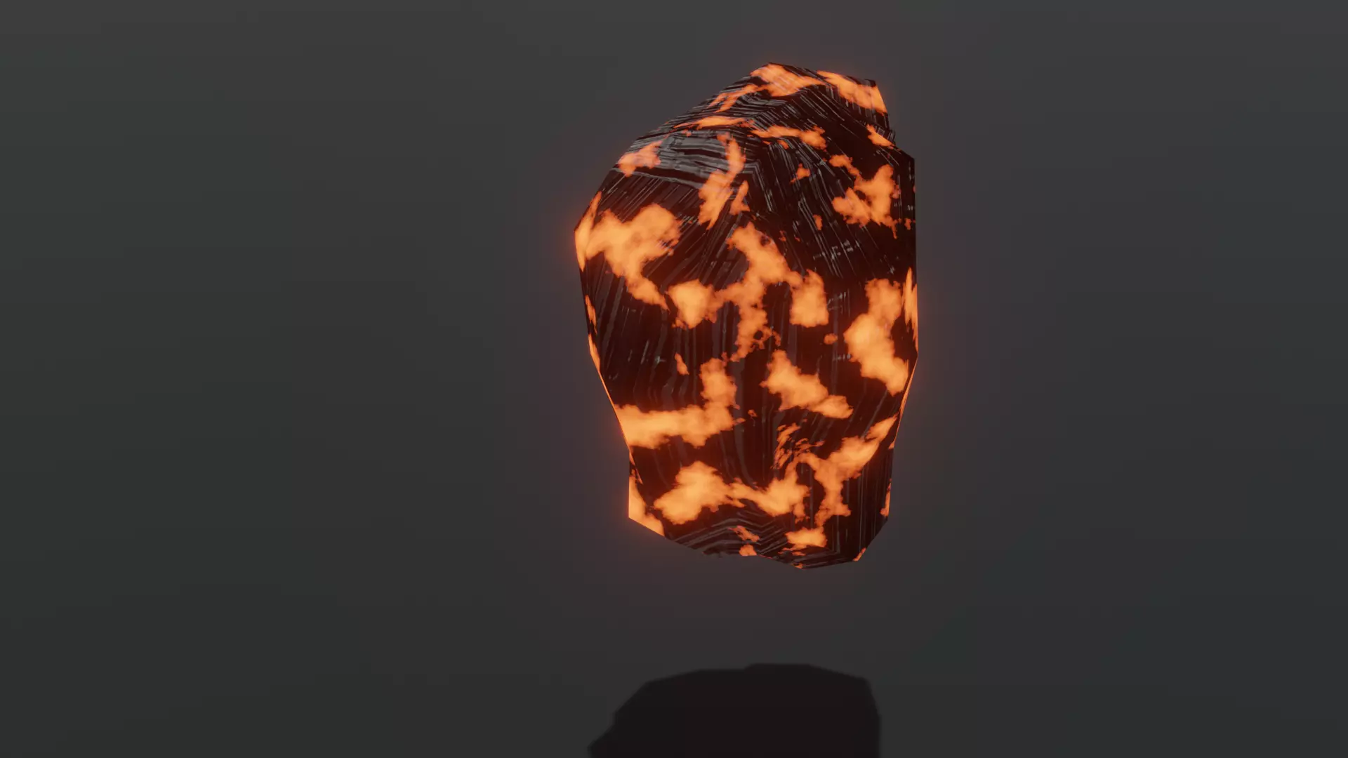 Coal Charcoal 3D model_0