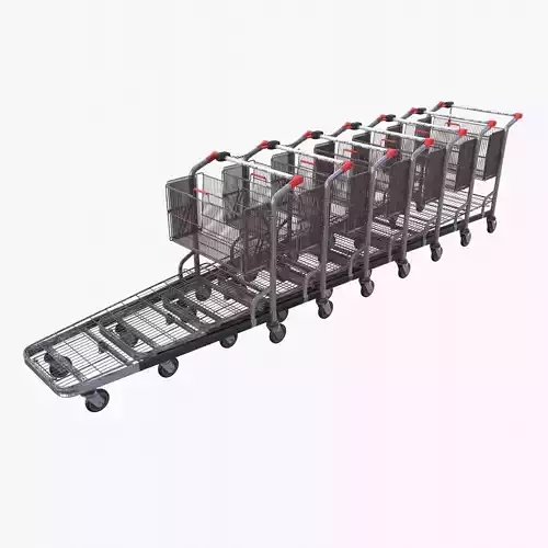 Shopping cart weathered stack v2