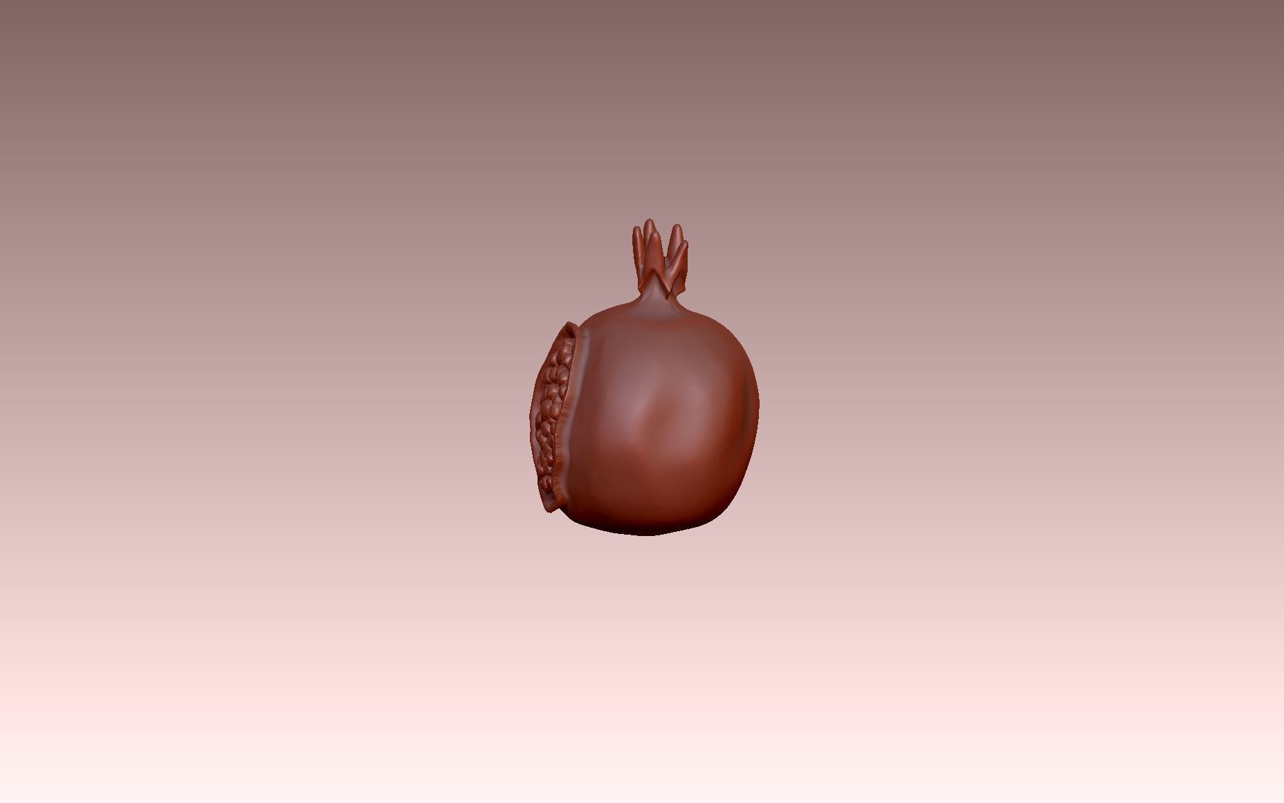 2114 P chocolate fruit 3D model_5
