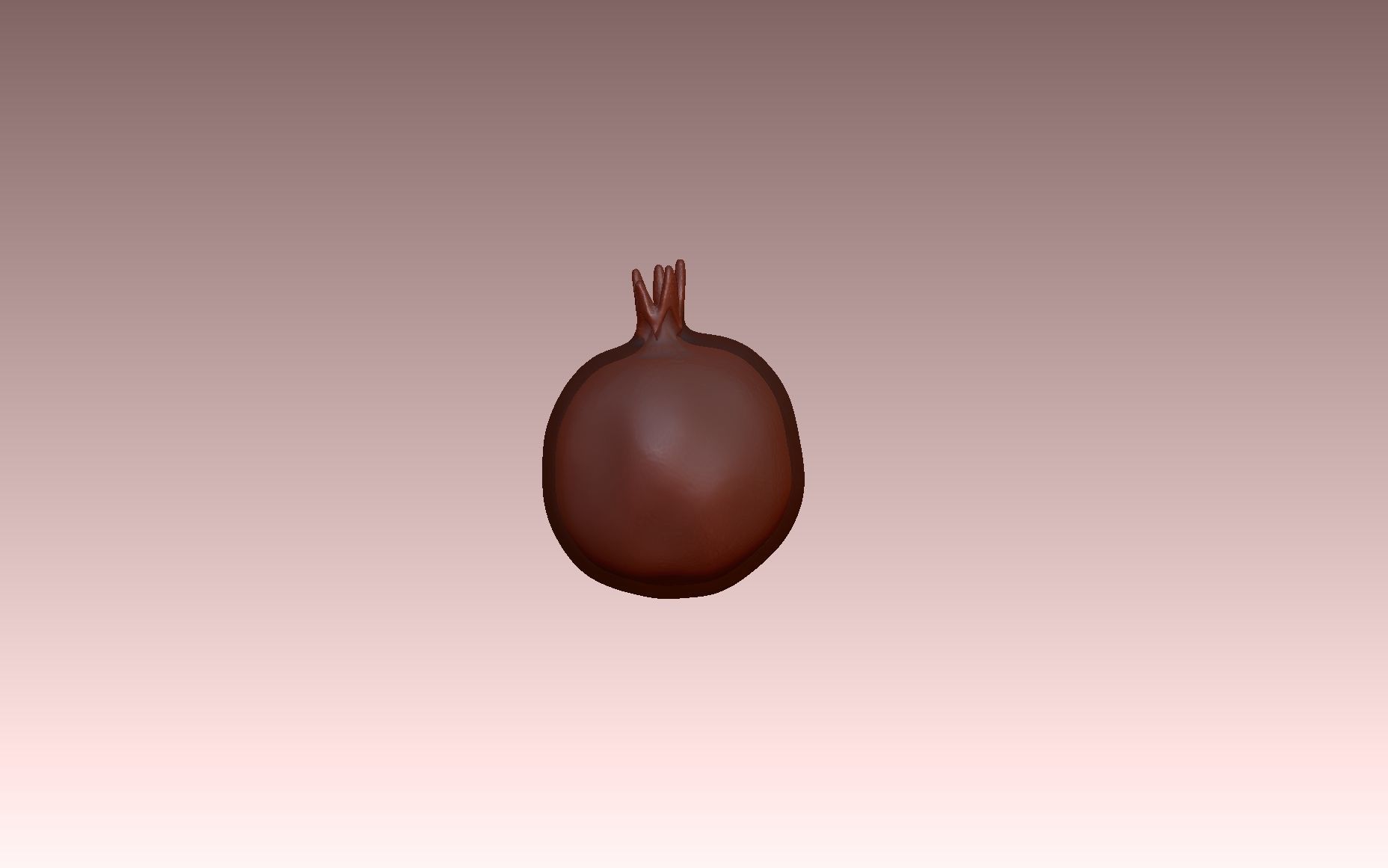 2114 P chocolate fruit 3D model_3