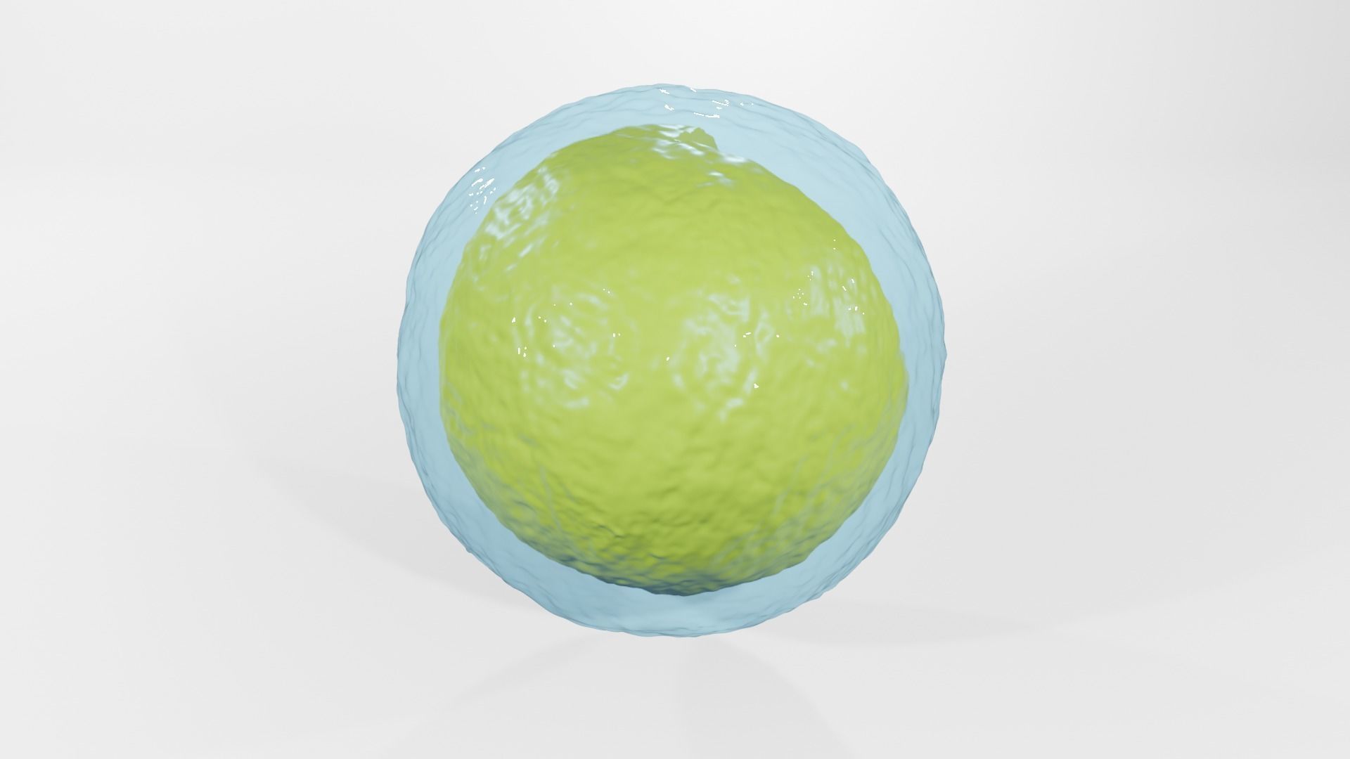 Lysosome egg 3D model_4