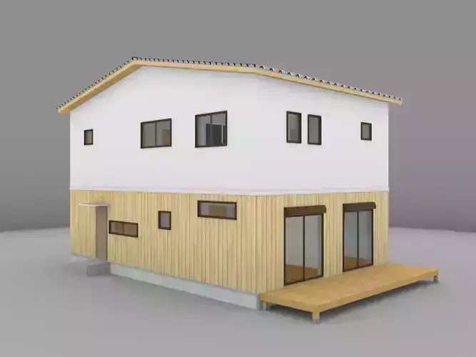 House model for background 57