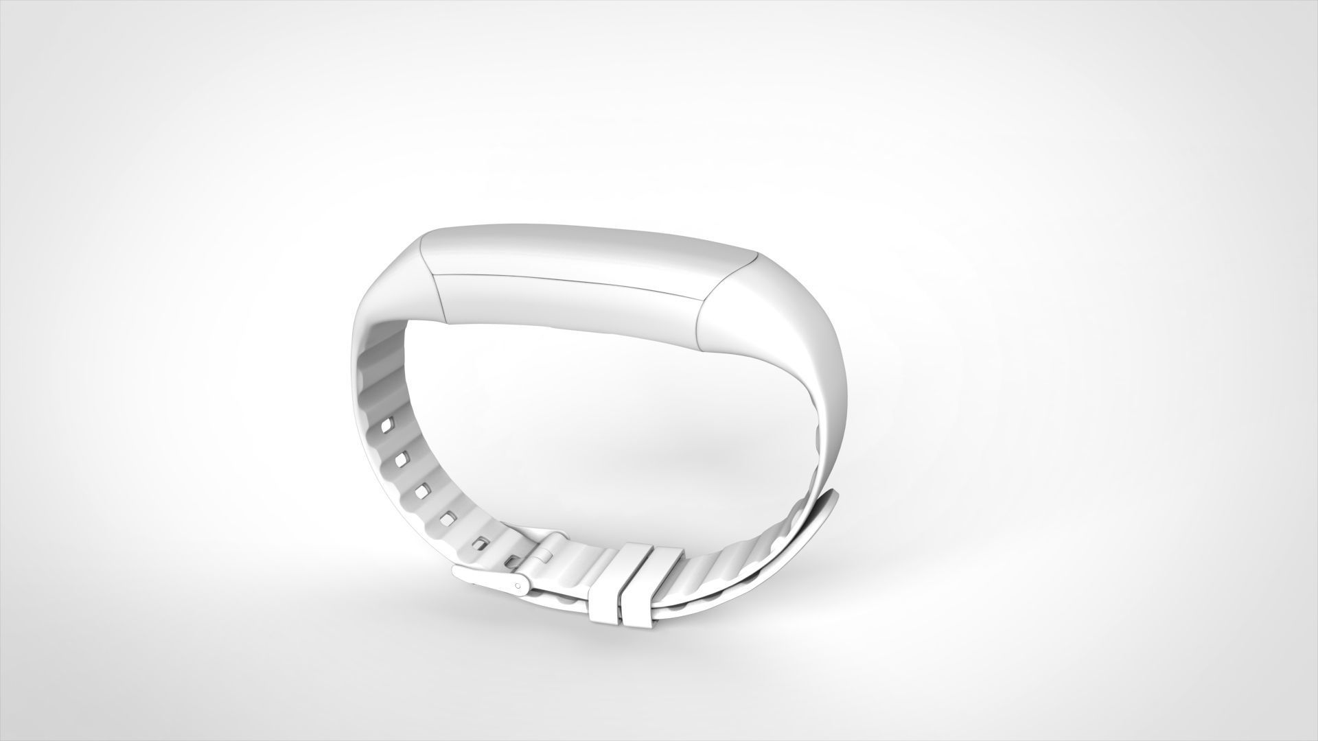 Fit watch 3d model Low-poly 3D model_2