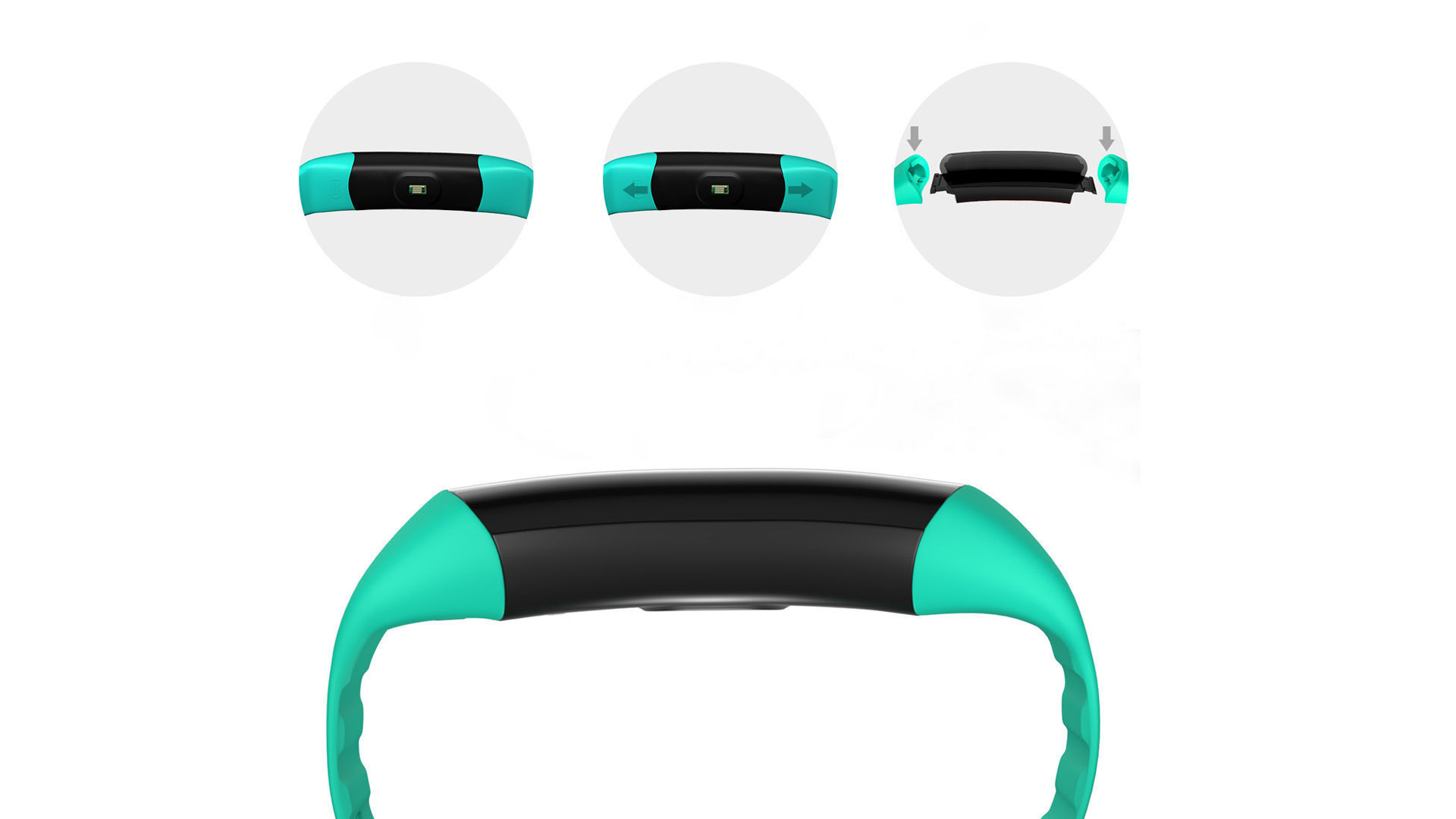 Fit watch 3d model Low-poly 3D model_4