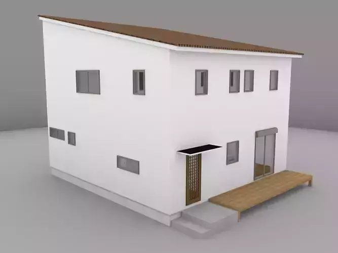 House model for background 58