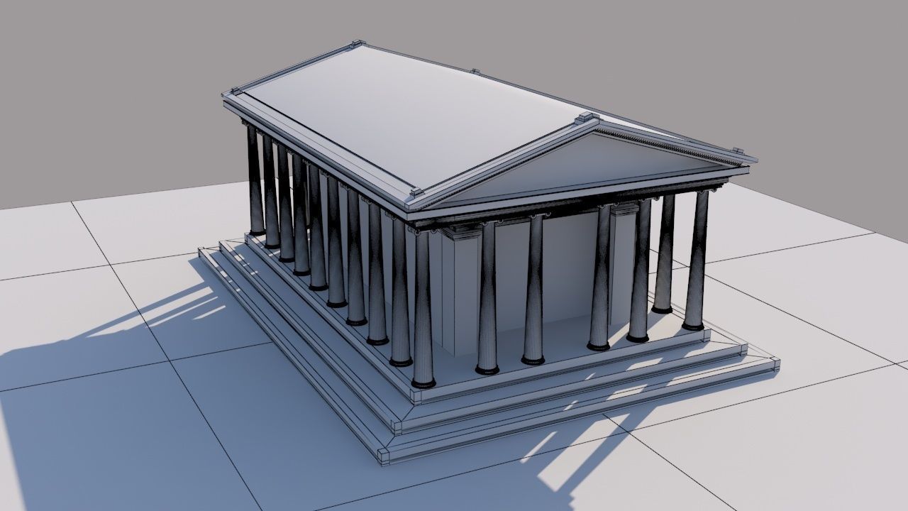 Ancient City Letoon 3D model_7