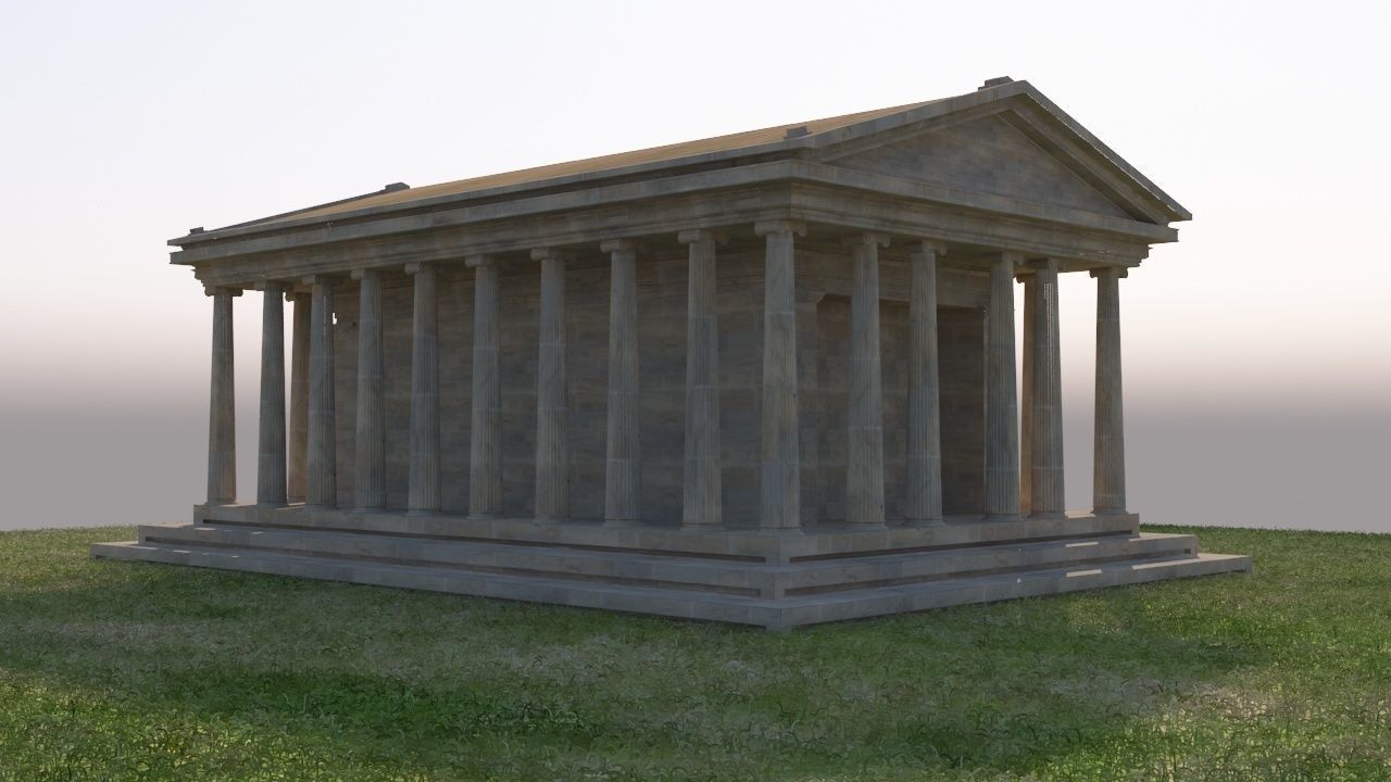Ancient City Letoon 3D model_2
