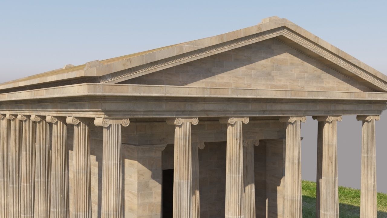 Ancient City Letoon 3D model_4