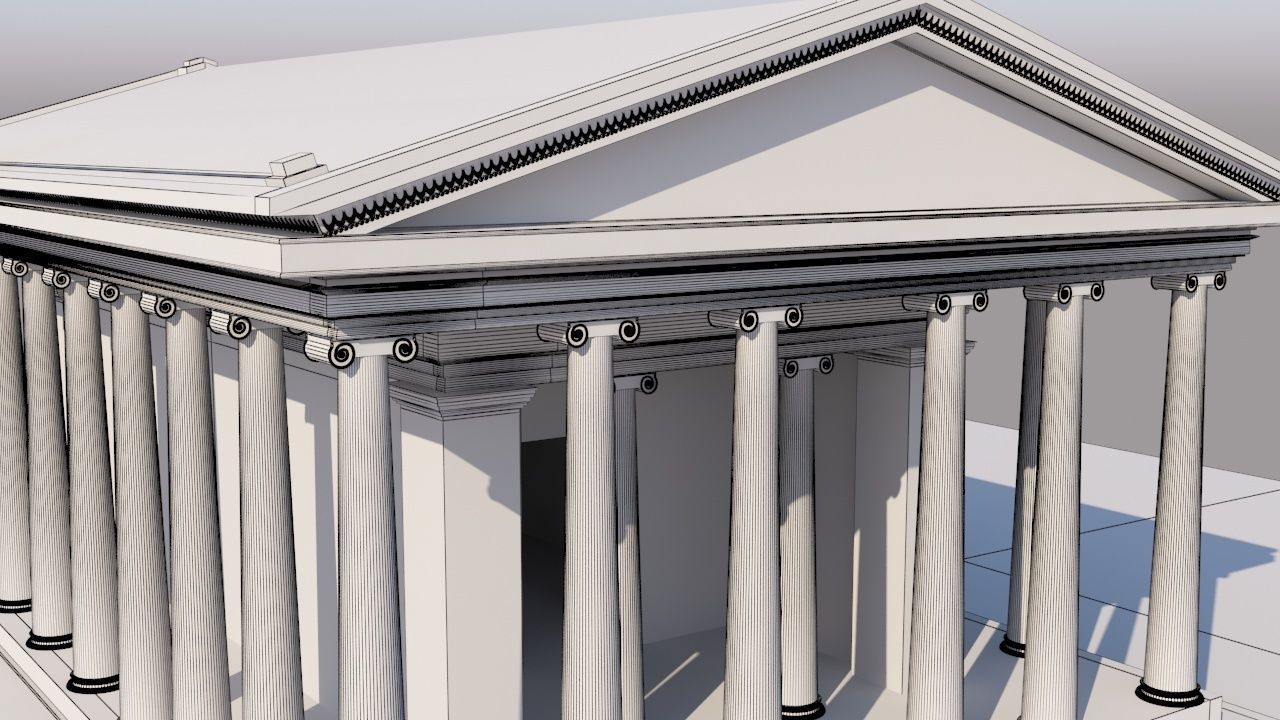Ancient City Letoon 3D model_8