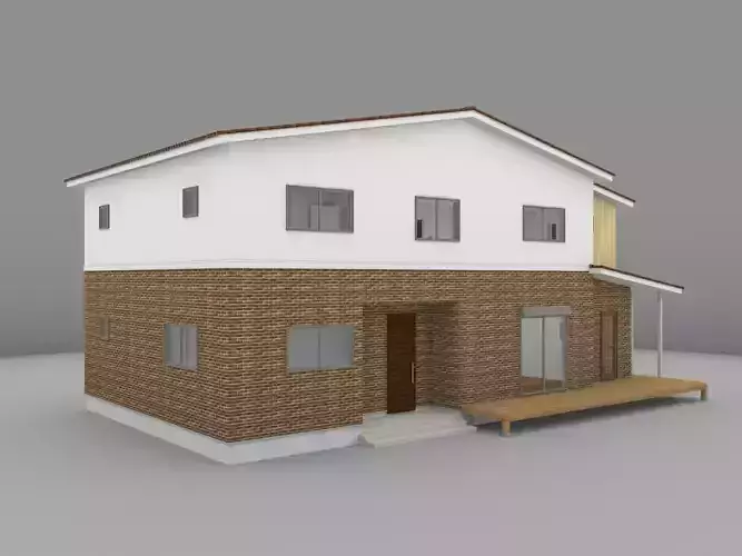 House model for background 59