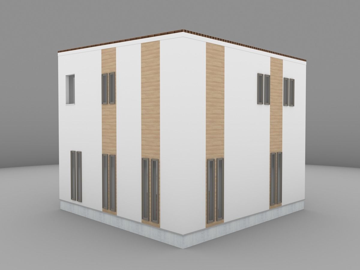 House model for background 60 3D model_5