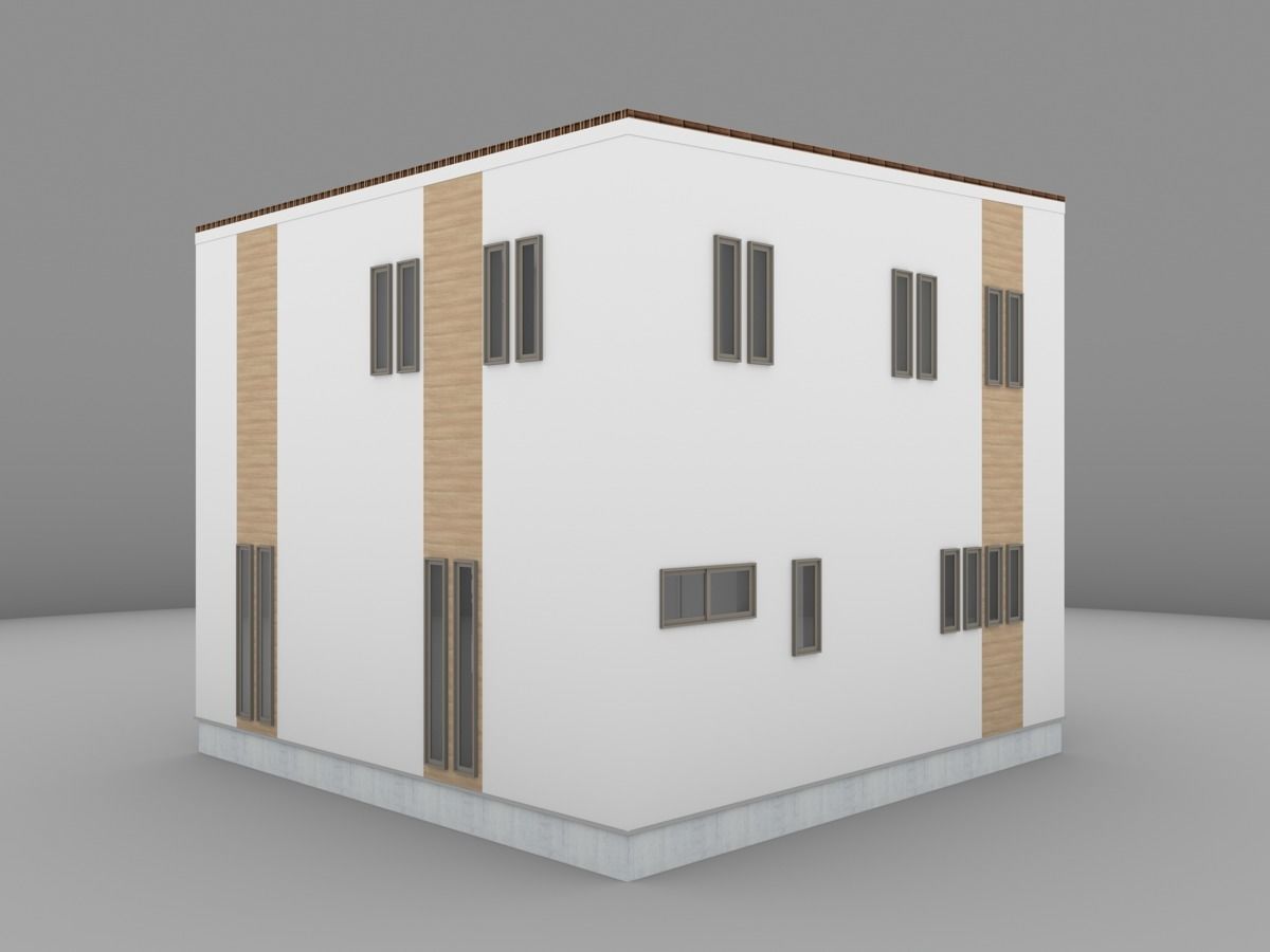 House model for background 60 3D model_7