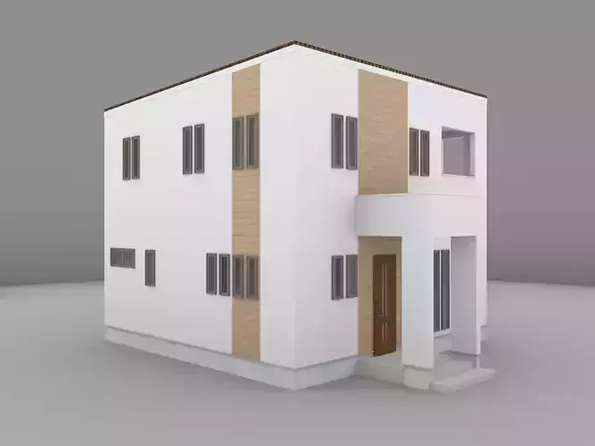 House model for background 60