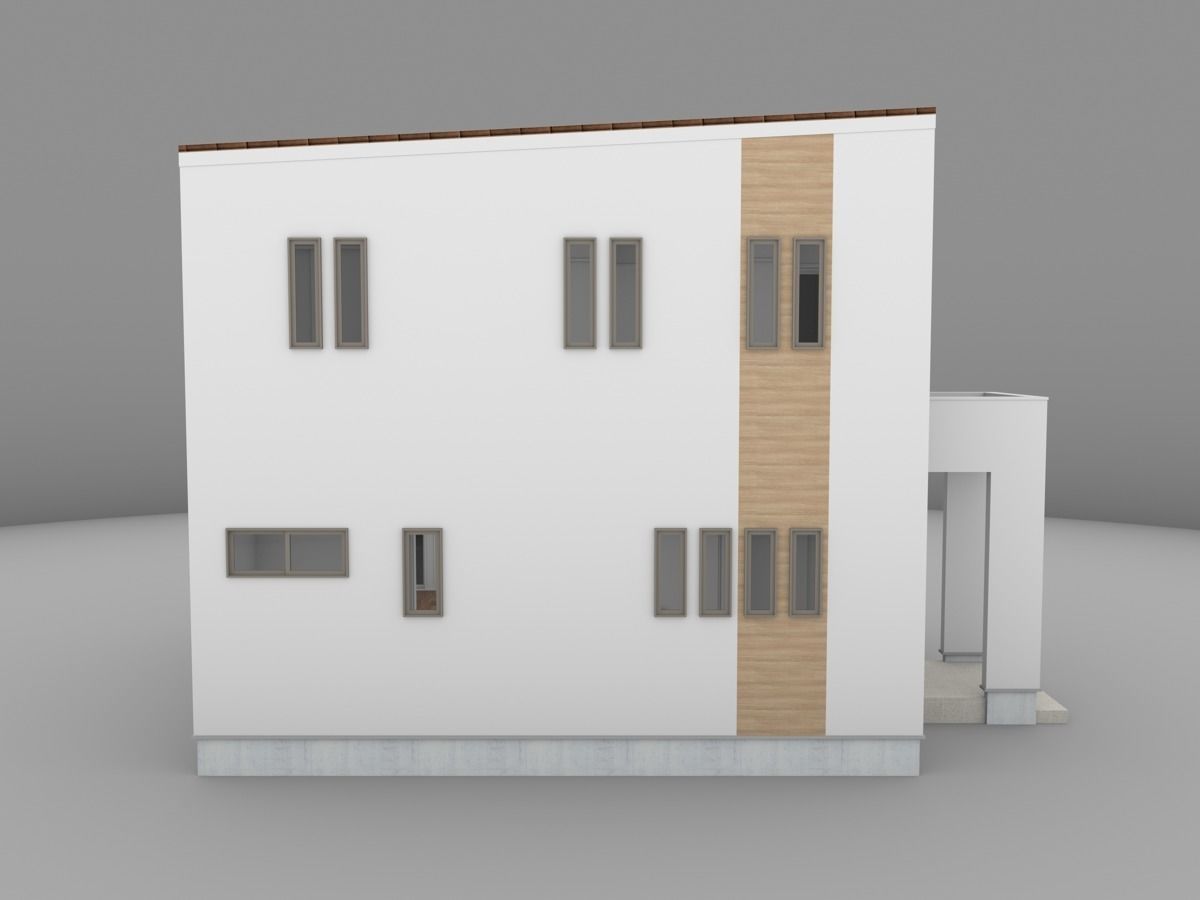 House model for background 60 3D model_8
