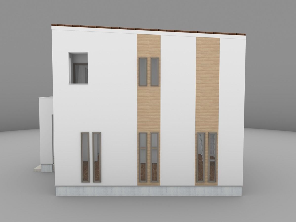 House model for background 60 3D model_4