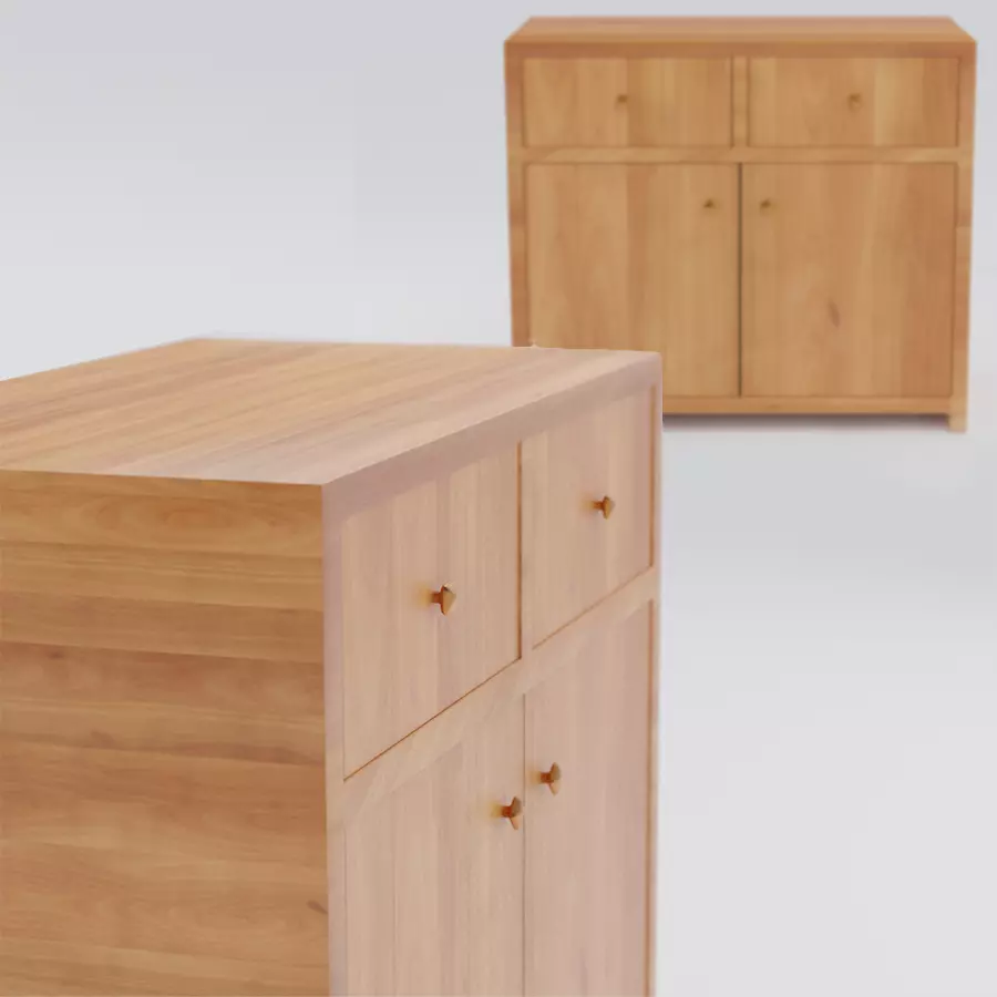 Office Cabinet Free 3D model