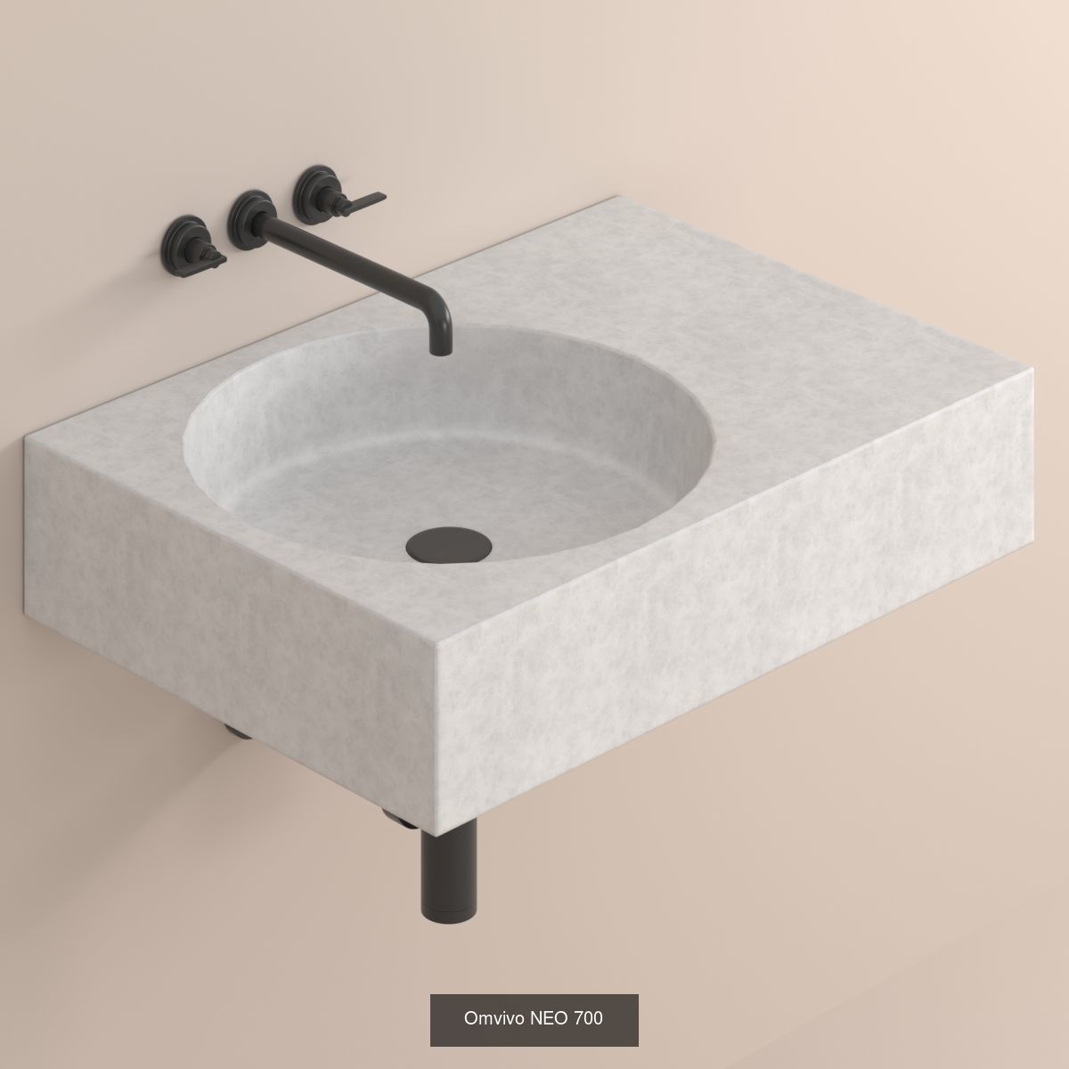 Sink collection Set 1 marble bathroom with brass fittings _2
