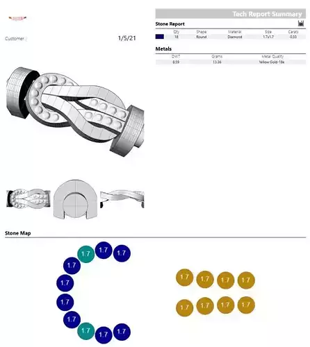 3103V-B pipe with beads