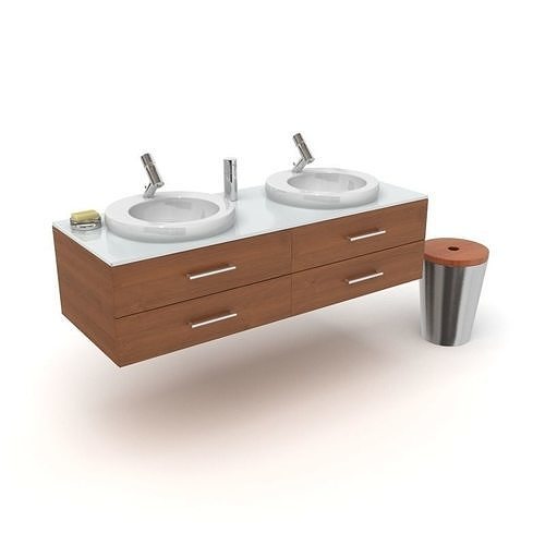 Bathroom sink Free 3D model
