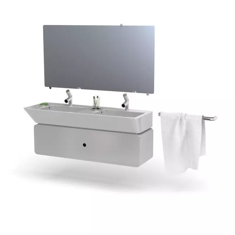 Bathroom sink Free 3D model