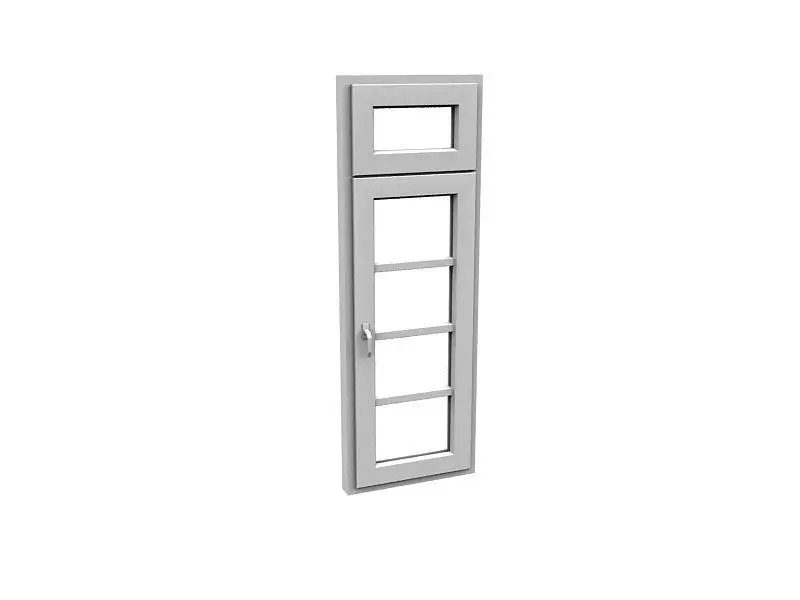 Glass Window Free 3D model_0