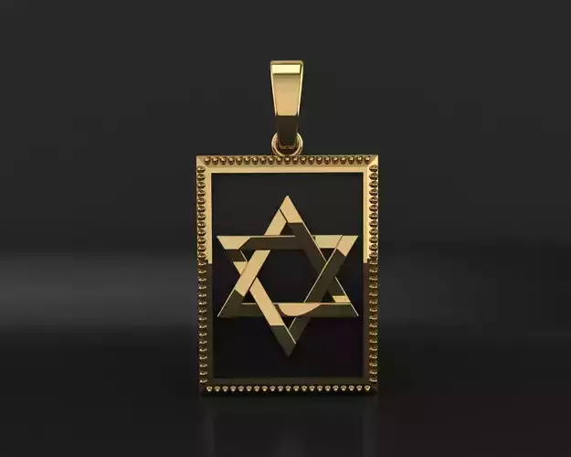 Star of David Pendant 