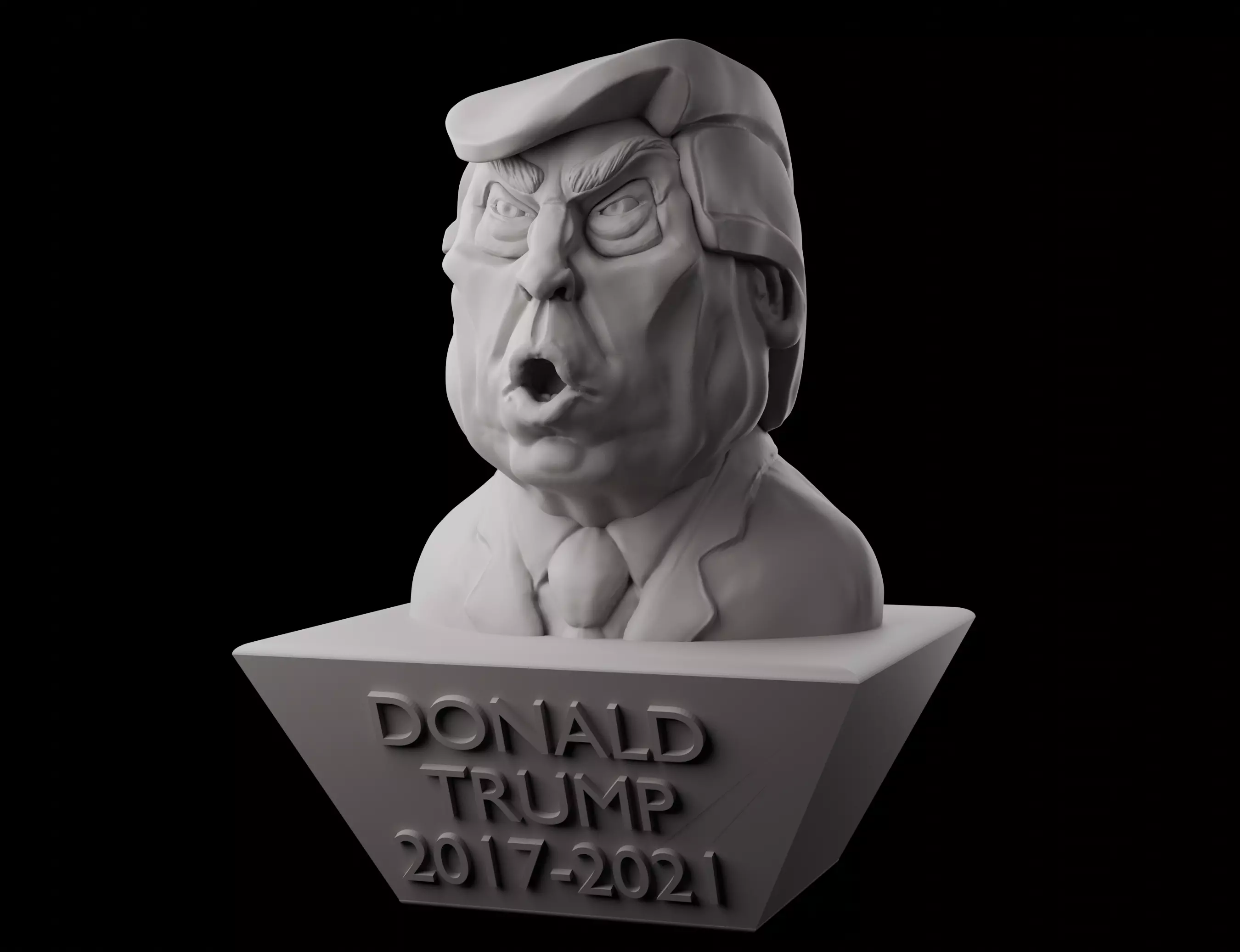 Donald Trump 3D print model