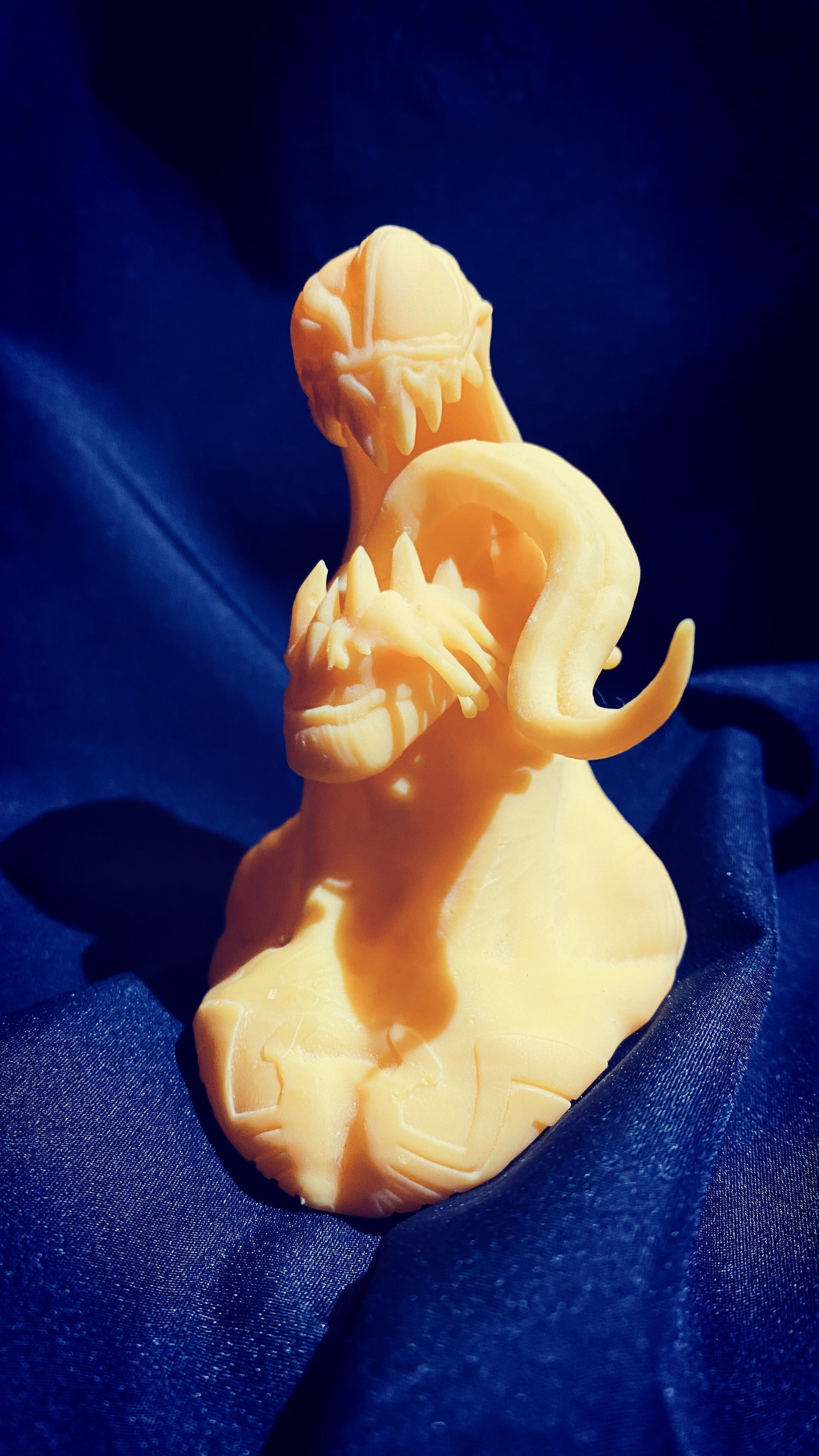 Venom Bust 3D print model_2