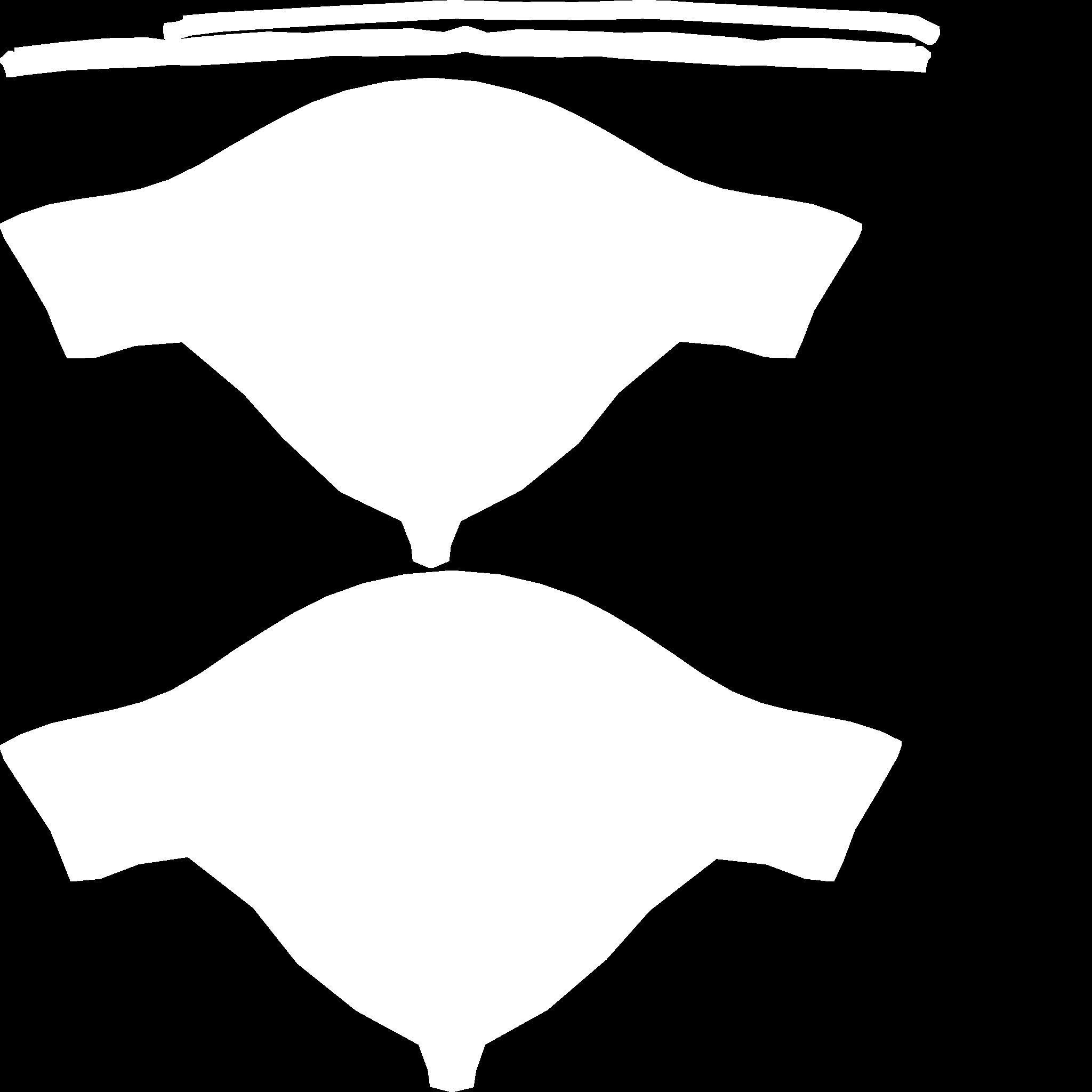 Golden Crusader Helmet - Character Design Low-poly 3D model_22